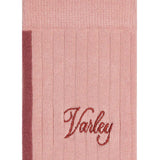 Ivan Light Rib Sock - Pale Mauve