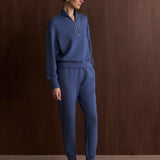 The Slim Cuff Pant 27,5" - Bijou Blue