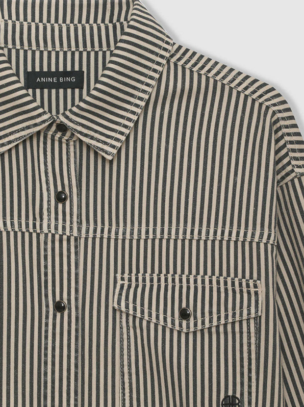 Sloan Denim Shirt - Stripe