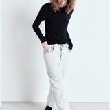 Gamipy Long Sleeve Round Neck T-Shirt - Noir