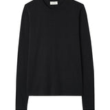 Gamipy Long Sleeve Round Neck T-Shirt - Noir
