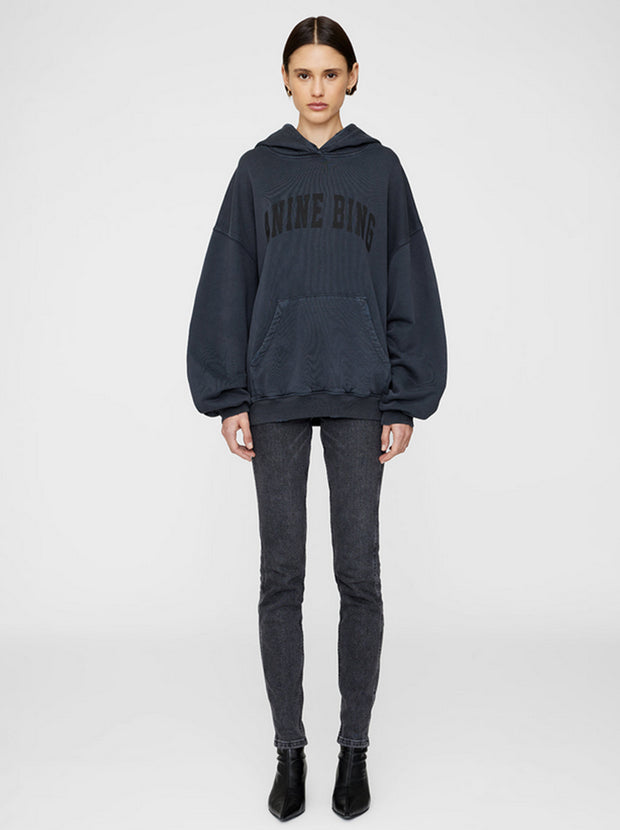 Harvey Sweatshirt - Dark Washed Black