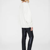 Miles Oversized Sweatshirt Letterman - Off White