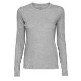 Essential Long Sleeve Crew T-Shirt - Heather Grey