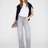 Hugh Straight Leg Jean - Oyster Grey
