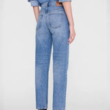 Jane Straight Leg Jean - Cascade Blue