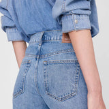 Jane Straight Leg Jean - Cascade Blue