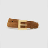 Nicola Leather Belt - Tobacco