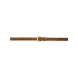 Nicola Leather Belt - Tobacco