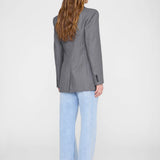 Tiphaine Blazer - Light Grey Pinstripe