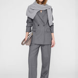 Tiphaine Blazer - Light Grey Pinstripe