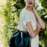 Charm Pouch - Black Leather