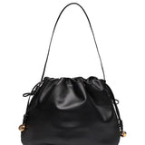 Charm Pouch - Black Leather