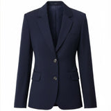 Frank Mixed-Media Blazer - Salute