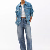 Miramar Terry Wide Leg - Scarlet