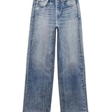 Miramar Terry Wide Leg - Scarlet