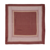 Pin Stripe Scarf - Deep Plum