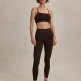 Assure High-Rise Legging 25" - Coffee Bean