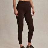 Assure High-Rise Legging 25" - Coffee Bean