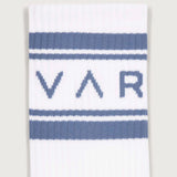 Astley Active Sock - White/Ash Blue