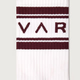 Astley Active Sock - White/Port