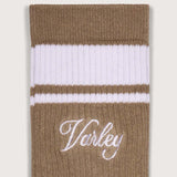 Lamar Club Stripe Sock - Desert Taupe