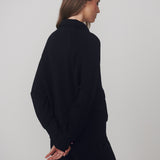 Roxbury Zip-Through Sweat Top - Blue Nights