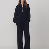 The Wide Leg Pant 30" - Blue Nights
