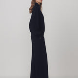 The Wide Leg Pant 30" - Blue Nights