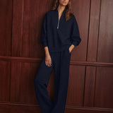 The Wide Leg Pant 30" - Blue Nights