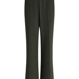 The Wide Leg Pant 30" - Olive Marl