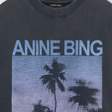Miles Palms Sweatshirt - Washed Grey