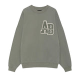 Miles Letterman Sweatshirt - Sage