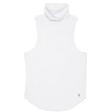Jennie Turtleneck Tank Top - White