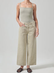 Pina Low-Rise Baggy Crop - Alfalfa