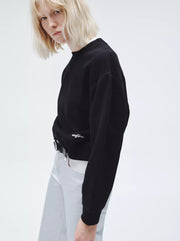 Vintage Terry Sweatshirt - Black