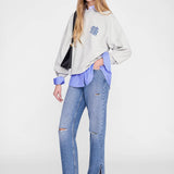 Miles Waves Sweatshirt - Heather Grey