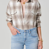 Kota Long Button-Up Shirt - Schiffer Plaid