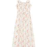 Emmaretta Dress - Blanc Prairie Rose