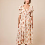 Ischia Dress - Rose Petit Bouquet De Chamonix