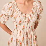 Ischia Dress - Rose Petit Bouquet De Chamonix