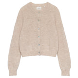 Petra Wool-Blend Cardigan - Hazelnut Creme