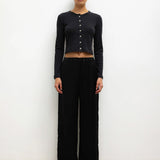 Barb Wide-Leg Pant - Black
