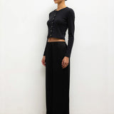 Barb Wide-Leg Pant - Black