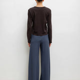 The Margo Long Sleeve Tee - Chocolate