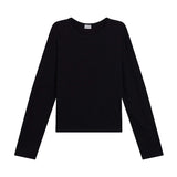 The Margo Long Sleeve Tee - Black