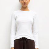 Nando Slim Fit Long Sleeve - White