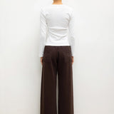 Nando Slim Fit Long Sleeve - White