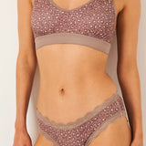 Original Knicker Four Pack - Neutral Leopard