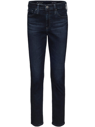 Grande trousse scolaire - Rectangulaire - Noir - Imitation jeans - 22 x 11  x 6